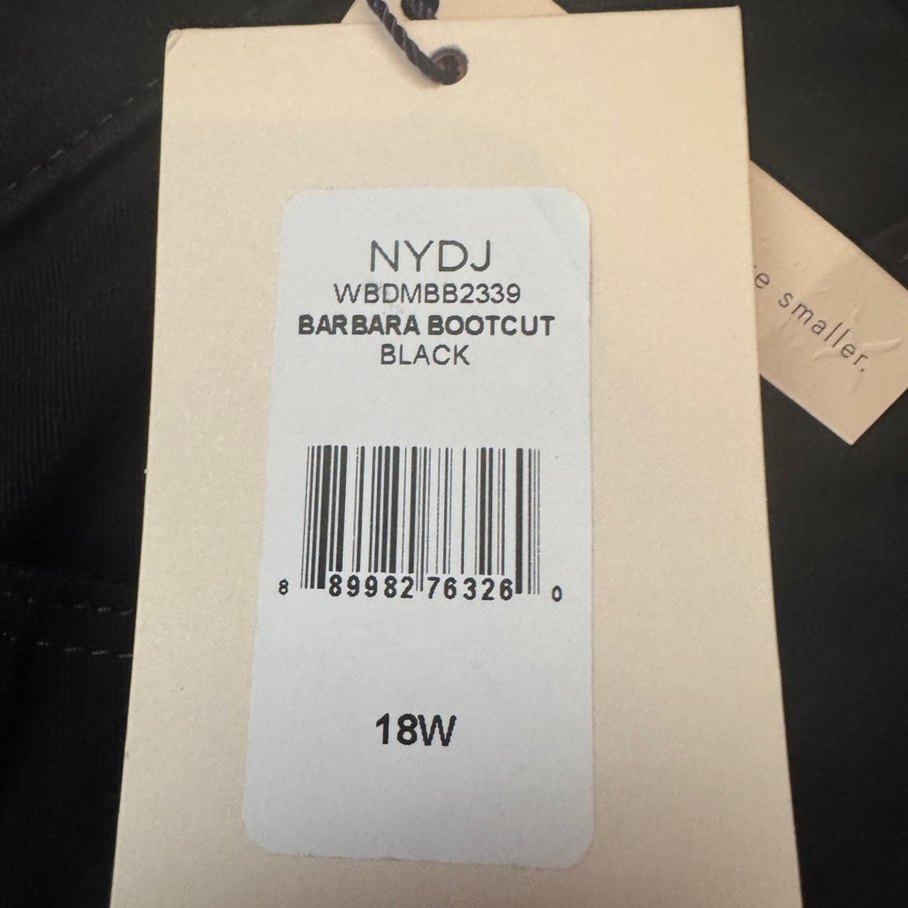 NYDJ bootcut black jeans - Picture 4 of 4